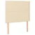 Vidaxl Box spring postelja z vzmetnico krem 100x200 cm blago