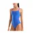 Arena hyperflow womens solid double cross back blue / purple xl -