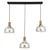 Opviq Luster Ace-52-03, O20, 14cm, IP20 Crno-smeđi