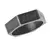 Prstan Hexagon Viking Nordic Runes - BLACK - SS8-R230 BLACK