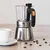 Stainless steel/glass coffee maker, 170 ml, Flavour Crystal - BRA