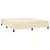 vidaXL Box spring posteljni okvir krem 180x200 cm blago