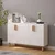 Hanah Home Konzolni sto Rodney, 120x73.6x29.6 cm, Beli