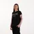 Lotto Ženski duks Fiore cb crewneck, Crni