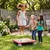 Northix Otroški mini trampolin, 25,5 palcev, nedrseč, rdeč