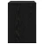 Ormar s ladicama Crna 61 x 41 x 58 cm Konstruirano drvo