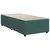 Vidaxl Box spring postelja z vzmetnico temno zelena 100x200 cm žamet