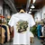 Camiseta Majica sa štampanim printom Cam 358, Ženska, Bela