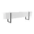 HANAH HOME Polica za TV Serenity White Black