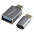 Yenkee adapter USB Tip C-USB Micro YTC 021 M, Ž