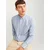 JACK & JONES Muška košulja 12192150, Plava