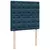 vidaXL Box spring postelja z vzmetnico modra 90x190 cm žamet
