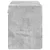 TV zidni ormar Zidne Betonski sivi 59,5 x 31 x 40 cm