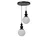 Opviq Luster 2612247, Crni