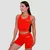 GymBeam Women‘s BEAT Sports Top Tangerine