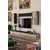 Hanah Home TV komoda Ilay, antracit / travertin / zlatna