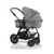 KINDERKRAFT kombinirani otroški voziček 3v1 Moov Grey, siv