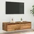 TV ormarići s LED svjetlima 2 kom boja drva 100X35,5x25 cm