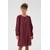 Cream Obleka bordo