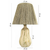 Opviq Stona lampa YL677, 25x20x40 cm, IP20, Zelena