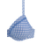 BUFFALO Bikini zgornji del, modra