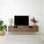 HANAH HOME TV polica Grotte Walnut