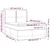 Vidaxl Box spring postelja z vzmetnico moder 140x190 cm blago