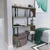 Hanah Home Polica 91,5x124,5x29,5cm Hrast-Crna