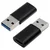 Qoltec adapter USB tipa A moški | USB tipa C ženski