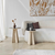 Hanah Home Set klub stolova Luna, 2 komada, Krem