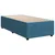 Vidaxl Box spring postelja z vzmetnico modra 80x200 cm žamet