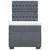 Vidaxl Box spring postelja z vzmetnico temno siva 80x200 cm žamet