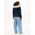 Tommy Jeans Puhovka Basic DW0DW18312 Mornarsko modra Slim Fit