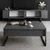 Hanah Home TV komoda Luke, 180x50x30 cm, Antracit