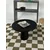 Hanah Home Klub sto Lilyum 42, 69x42x69 cm, Crni