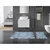 Lessentiel Maison 21014615MV Kupatilski otirač, 2 komada, Plavi