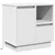 Noćni ormar 2 pcs Bijelo 50 x 34,5 x 50 cm. Konstruirano drvo