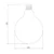 Ceramica lux Sijalica Edison E125 300329