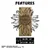 Rama de Oro -2 GreenBlack Decorative Wooden Wall Accessory