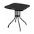 Linder Exclusiv Vrtna miza BISTRO MC33081BB 60x60x70 cm