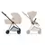 Cybex duo sistem Mios 4.0. Cozy Beige (matt black)