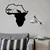 Atelier Del Sofa Zidna dekoracija African 1, 55x57 cm, 1.2mm, Crna