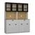 Hanah Home ormar za kafe kutak Nero Twin 1600-226, 160 cm, beli