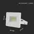 LED reflektor LED/20W/230V 6500K IP65 bela