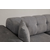 ATELIER DEL SOFA Sofa trosed Athena 3 Seater Light Grey