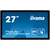 IIYAMA Monitor 27 PCAP Bezel Free 10-Points Touch, 1920x1080, IPS panel, DVI, HDMI, DisplayPort, 425cd/m2 (with touch), 1000:1, 5ms, Landscape, Portrait or Table mount, USB Touch Interface, VESA 100x100 and 200x100, Speakers 2x3W, MultiTouch