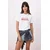 Trendyol Milla Ženska majica TWOSS26TS00178, Bela