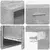 Set TV komoda FLORIN 3 pcs Betonski sivi Konstruirano drvo