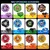 12x X Battle spinning top set z launcherji