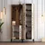 HANAH HOME Cipelarnik sa čivilukom Berlin BA Walnut White Marble